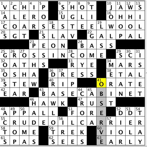 Wall St Journal crossword solution &183; Total Defeat &183; Guilherme Gilioli &183; Mon. . Crossword fiend